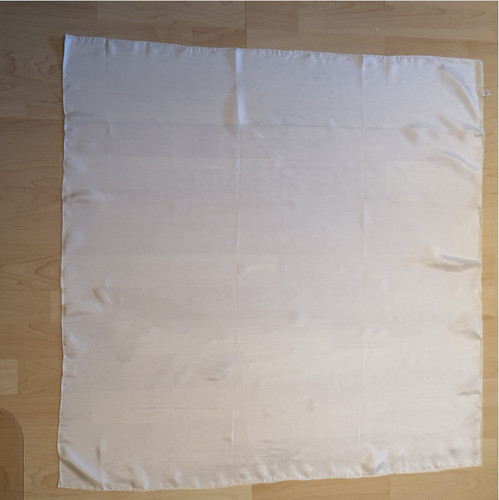 Seidentuch 100 seide 88x88 - 100%, cm