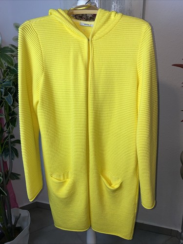 Toller gelber strickmantel - toller,