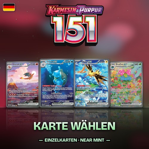 Pokemon tcg 151 - 🇩🇪,