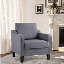 Ohrensessel mit Armlehnen