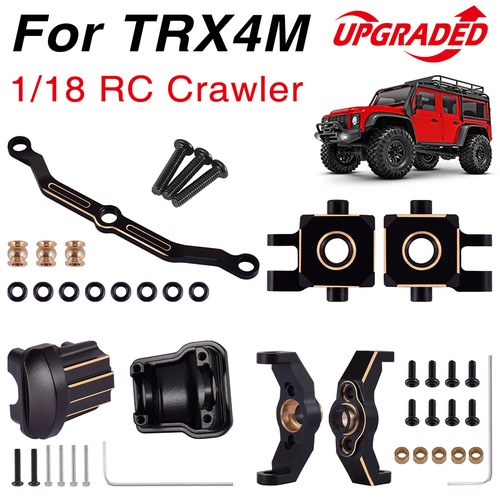Trx4m brass steering - brass,