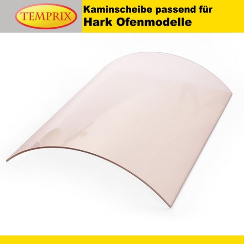 Kaminglas gebogen für - für, hark