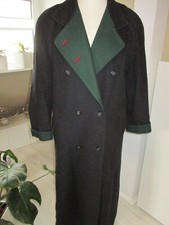 Lodenmantel Jägermantel lang Größe 38/40 grau-grün gepflegter Zustand  Alpaka