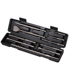 Sds plus chisel 10pc - chisel, drill