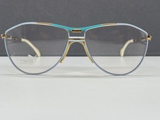 Puma Brille damen Türkis Blau  pilot oval Lic 240
