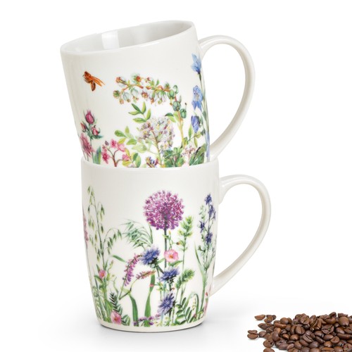 Kaffeebecher wildblumen - kaffeebecher,