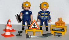 ♛ playmobil - Sammlungsauflösung - 2 Frauen vom THW mit Zubehör ♛