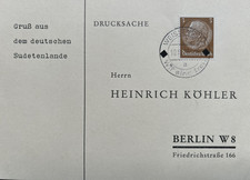 DR 513 Postkarte Sudetenland *