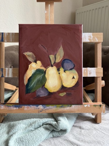 Handgemaltes öl stillleben - handgemaltes,
