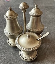 Gewürzset Georgian Style von IANTHE, England; Salz-Pfefferstreuer