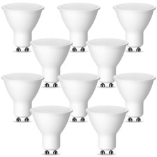 10 x LED Lampe Reflektor 1W Leuchtmittel GU10 230V Warmweiß 3000K Strahler