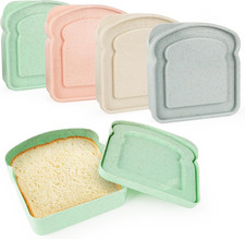 4 Stück Sandwich Behälter in