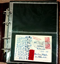 Leeres Einsteckalbum  mit 19