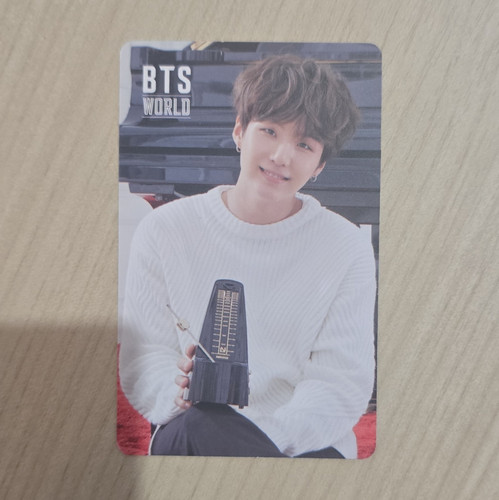 Bts world album - world, fotokarte