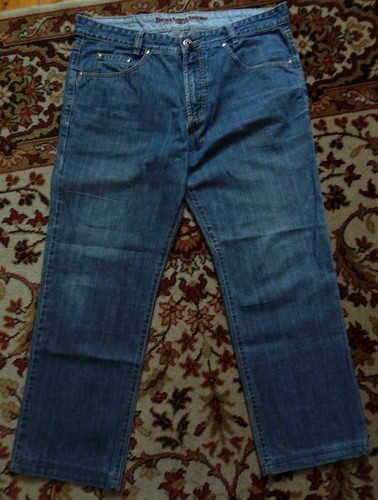 Jeans double saddles - jeans, by