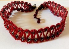 Vintage halsband kropfband - -,