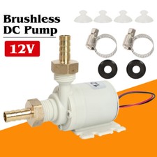 12V Wasserpumpe Brushless Warmwasser-Zirkulationspumpe Tauchpumpe Membranpumpe