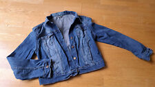 Mavi Damen CHARLIZE Jeansjacke, Blau, XL Sexy Jeans Unisex Jacke