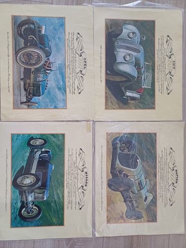 Kunstdrucke des motorsports - des,