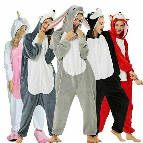 Animal pajamas unisex adult - pajamas,