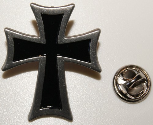 Cross pin badge - badge, 153