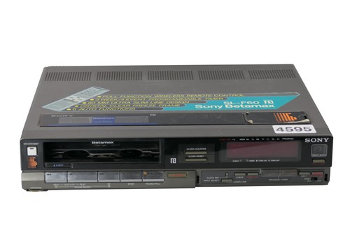 Sony f60 betamax - sony,