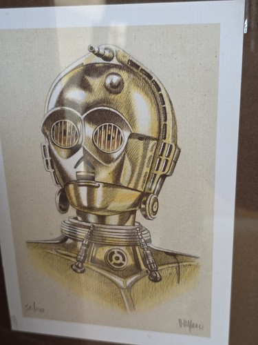 Star wars po - star, lithographie