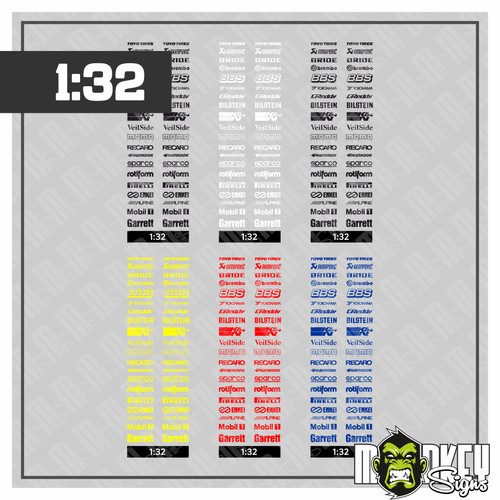Sponsoren sticker set - sponsoren,