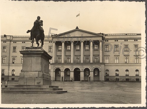 Foto norwegen oslo schloss - norwegen,