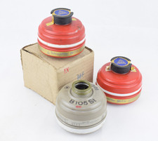 Gasmaskenfilter 3er Set Auer Schraubfilter 88F/St Dräger Filter B 105 St DEKO