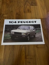 Peugeot 104 Prospekt 1979