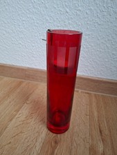 PartyLite schöner Teelichthalter / Vase in Rot