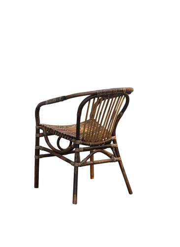 Rattan essstuhl natur - rattan,