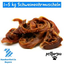 Schweineohrmuscheln für Hunde