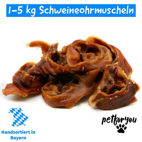 Schweineohrmuscheln für hunde - für,