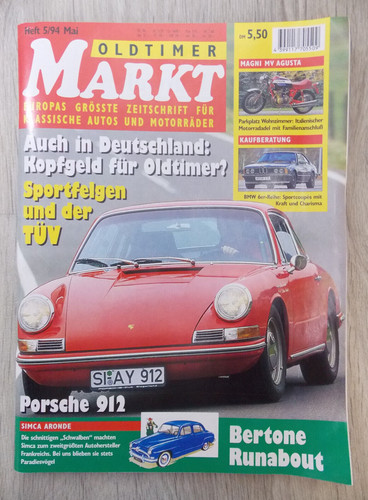 Oldtimer markt mai 1994 - oldtimer,