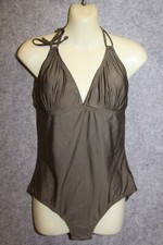 BADEANZUG SCHWIMMANZUG GRÖSSE 42 OLIVGRÜN SCHAUMSTOFF KÖRBCHEN ESMARA