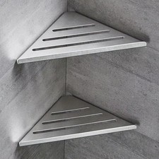 Dusch Eckregal Edelstahl 304