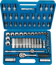 3/8"-Antrieb Steckschlüssel-Satz Stechnuss-Set 71-tlg Chrom-Vanadium-Stahl