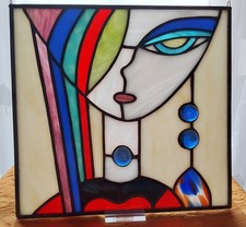 Tiffany Fensterbild Lady Punk