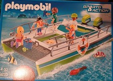 Playmobil Boot mit Motor und Figuren