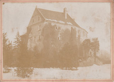 Foto um 1890 von der Burg in