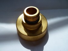 LPG Tankadapter Autogas DISH Gas Adapter Ø 22mm aus Messing für EU Ausland