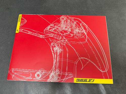 Ferrari 355 pressemappe - f1,
