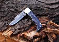 Damast klappmesser - damast,