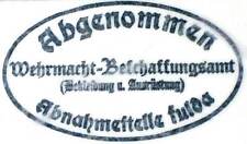 WW2 Tintenstempel German Steel