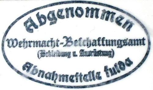 Ww2 tintenstempel german - ww2,