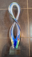 Deko Glas Kunst Skulptur 8