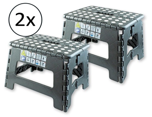 Tritthocker klapphocker - 2x,