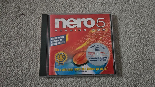 Nero burning rom cd - nero, v5.5.